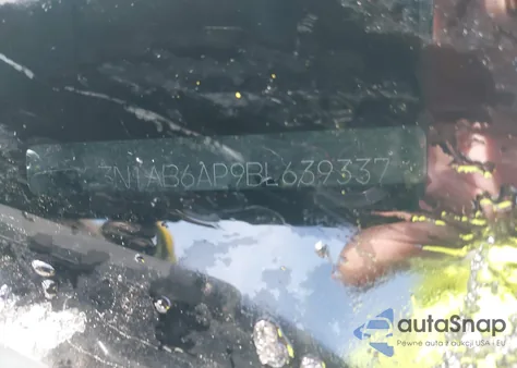 2011 Nissan Sentra 2.0Sr из США, поврежденный, VIN 3N1AB6AP9BL639337